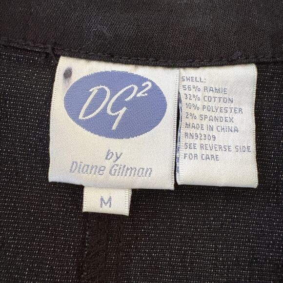 Vintage Upcycled Denim Jacket M Beaded Goth Black Cat Whimsical Statement - Picture 4 of 8